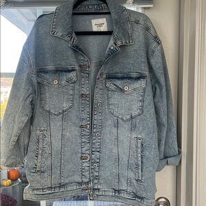 Abercrombie & Fitch oversized Denim Jacket size L